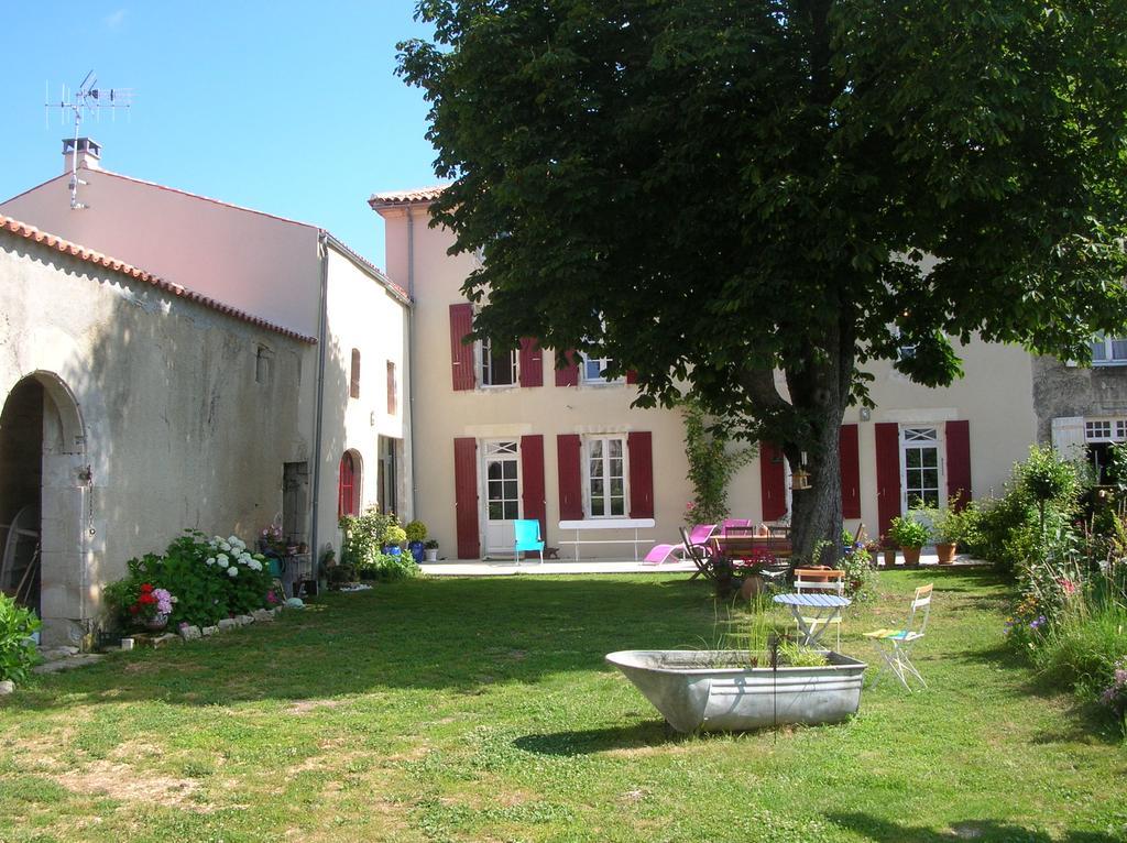 Bed and Breakfast Le Logis De La Poupeliere Vouhé Exteriér fotografie