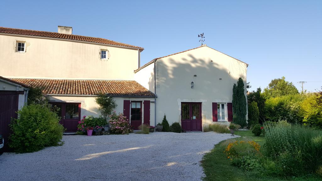 Bed and Breakfast Le Logis De La Poupeliere Vouhé Exteriér fotografie