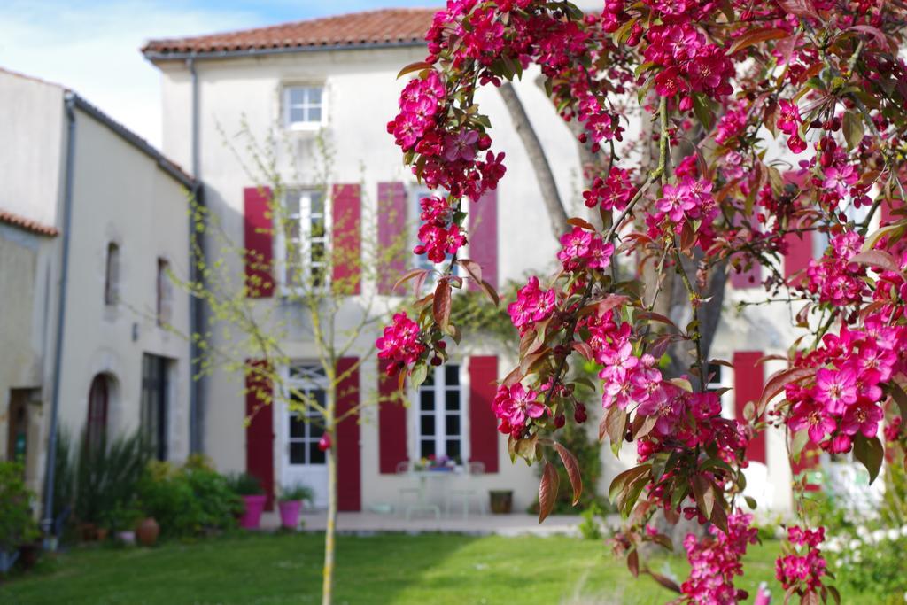 Bed and Breakfast Le Logis De La Poupeliere Vouhé Exteriér fotografie